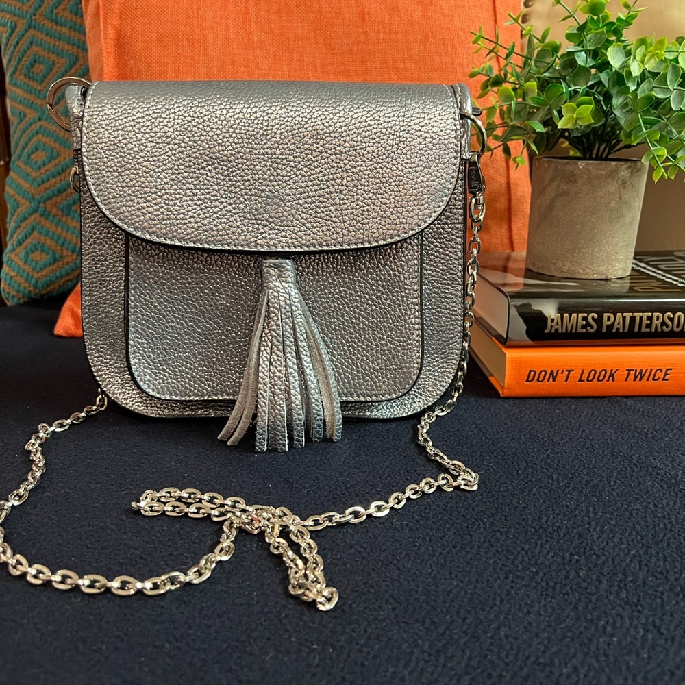 Cuir Rose crossbody
